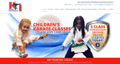 Desktop Screenshot of karateinternational.com